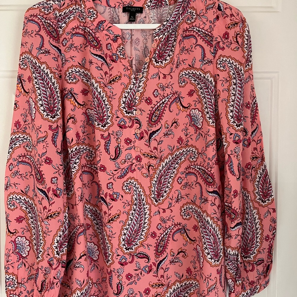 Pink Printed Blouse